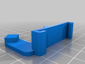 din rail mount support 4x5 18650 clips bricolage 3d print model - Mito3D