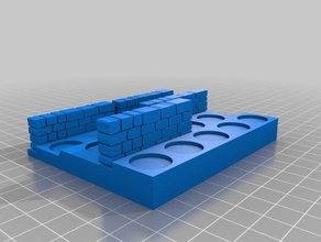 rifle base kings war buildings structures game kow miniature tabletop gaming wargaming 3d print model - Mito3D