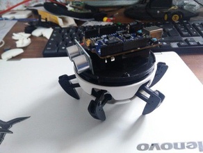 xpider main plate arduino 101 model robots 3d print model - Mito3D