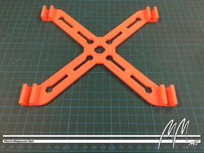 prusa i3 mk2 y-frame assembly helper square tool keep 10mm rods parallel 3d printer accessories calibration mk2s original y-axis 3d print model - Mito3D