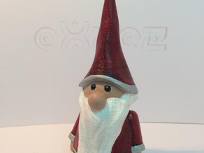 la navidad imp masculino las esculturas enano gnome 3d print model - Mito3D