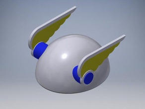hermes casque 3d l'impression 3d print model - Mito3D