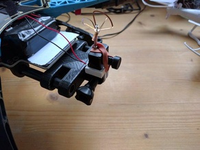supporto per telecamera drone rc i veicoli dji gopro 3d print model - Mito3D