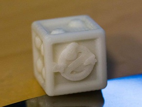 ghostbusters die dadi 3d print model - Mito3D