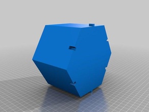hexagonal desk organizers organization 3d print model - Mito3D