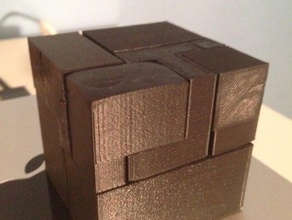 puzzle cube hard puzzles 3d print model - Mito3D
