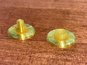 fidget spinner 608 bearing caps andere 3d print model - Mito3D