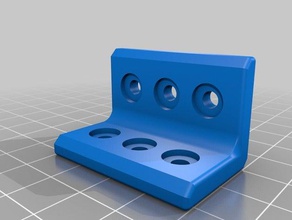 90 degré de support outil les titulaires boîtes perpendiculaire 3d print model - Mito3D