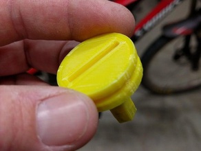 üst krank cıvata-cap cetvel ortalama bir araç parçalar bisiklet ölçme aracı roadbike 3d print model - Mito3D