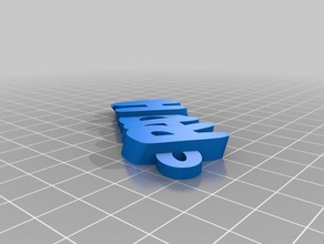 radha llaveros personalizado 3d print model - Mito3D