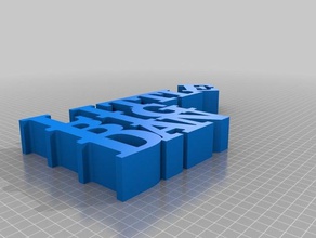 little big dan heykeller özelleştirilmiş 3d print model - Mito3D