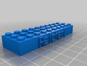 reichart costruzione i giocattoli personalizzato 3d print model - Mito3D