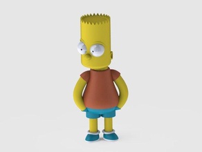bart simpson toy game accessories simpsons 3d print model - Mito3D