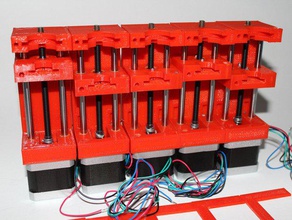 Impressos em 3d bomba da seringa rack impressão laboratório 3d print model - Mito3D