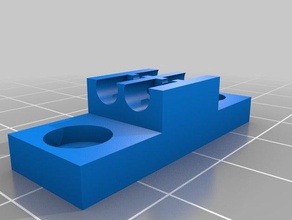 persianas de controle cadeia titular do agregado familiar openscad 3d print model - Mito3D