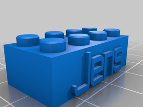 jens2 costruzione i giocattoli personalizzato 3d print model - Mito3D