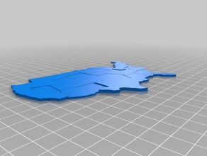 data map 3 learning customized 3d print model - Mito3D