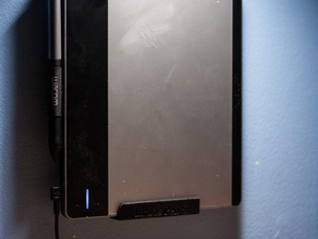 wacom intuos tablet de montagem na parede a arte ferramentas 3d print model - Mito3D
