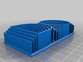 fare ondata di caldo i segni loghi personalizzato 3d print model - Mito3D