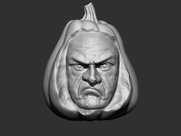carving pumpkin halloween other 3D print model - Mito3D