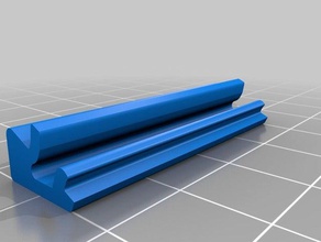 led stripe clip 20x20 aluminium profile b-type nut 6 3d printer accessories printing holder 3d print model - Mito3D