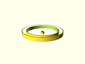bering ring 1 ball diy 3d print model - Mito3D
