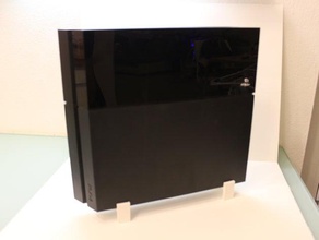 ps4 standı 3d baskı tutucu sony 3d print model - Mito3D