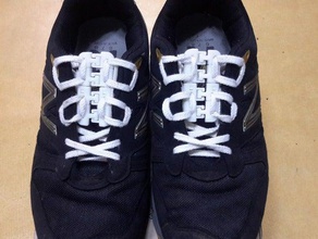 snodo scarpa allacciatura dispositivo sport all'aperto calzature cerniera pizzo scarpe 3d print model - Mito3D