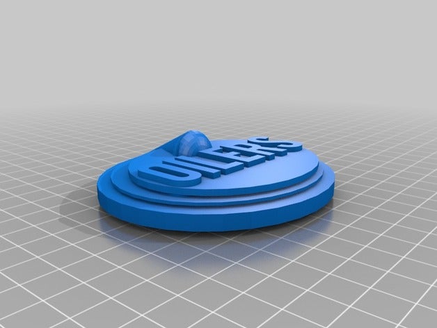 oilers logo steaven 3d stampa 3D print model - Mito3D