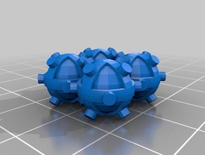 ti3 spacemine counter games boardgame miniatures 3d print model - Mito3D