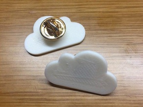 icloud icon batch accessories 3d print model - Mito3D