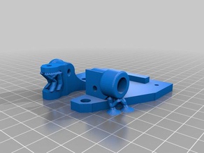 kossel bowden extruder 3d printer extruders 2020 3d print model - Mito3D