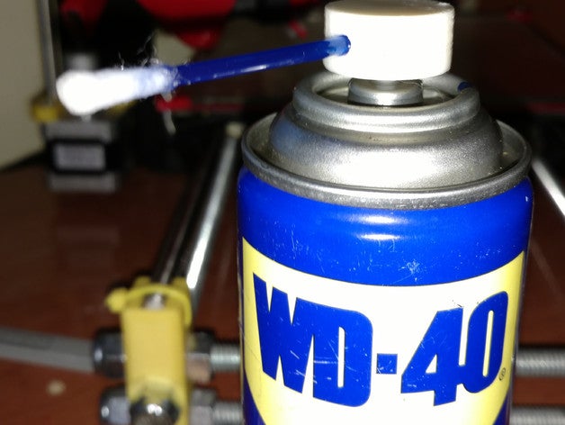 wd40 tampa de algodão mão as ferramentas latas aerossol 3D print model - Mito3D