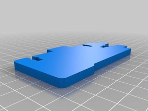 anet a6 frame bottom axis 3d printer parts 3d print model - Mito3D