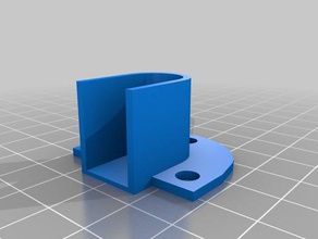 support lisse de la tige organisation 3d print model - Mito3D