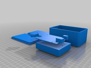 arduino car counter enclosure diy case pressure sensor 3d print model - Mito3D