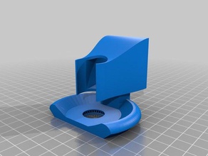 unificado de prusa i3 40mm circular conducto del ventilador 3d la impresora partes Ventilador montaje e3dv6 e3d v6 extrusora extrusor mk8 3d print model - Mito3D