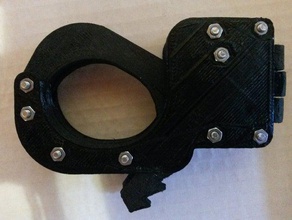 folding handcuffs diy 3d print model - Mito3D