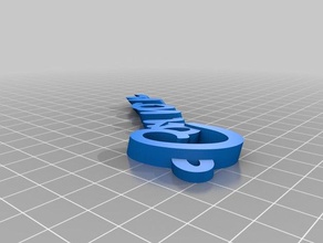 connor keychain keychains customized 3d print model - Mito3D