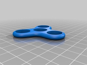 fidget spinner 688 bearing toys games toy hand tri 3d print model - Mito3D