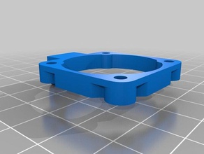 fan mount 30x30 3d printer parts extruder 3d print model - Mito3D