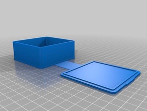 656526 rectangulaire les conteneurs personnalisé 3d print model - Mito3D