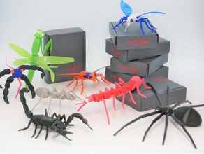 build-a-bug kit toys games flexible fly halloween mantis modular scorpion 3d print model - Mito3D
