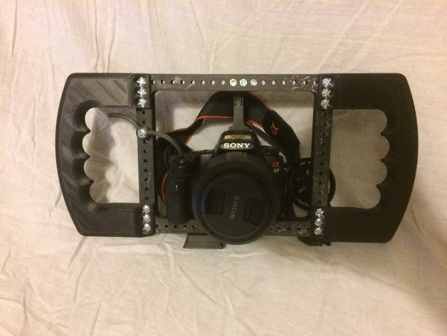 handle cage modular dslr diy 3D print model - Mito3D