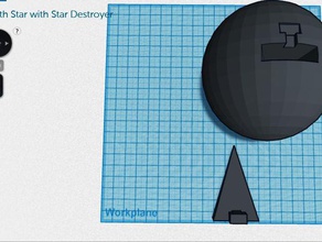 death star destroyer 3d drucken 3d print model - Mito3D
