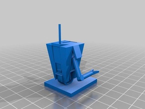 claptrap modello i robot borderlands 3d print model - Mito3D