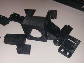 tronxy x3 addons modifications 3d printer parts 3d print model - Mito3D