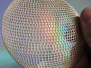 disco ball coaster kitchen dining drink drinking drinks party 3d print model - Mito3D
