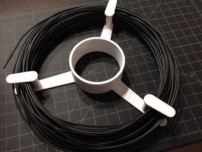 lâche filament support de bobine échantillons 3d l'imprimante accessoires titulaire 3d print model - Mito3D