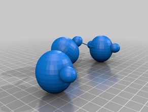 water molecule everhart 14 hunter rafferty 3d printing 3d print model - Mito3D
